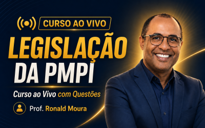 Legislação da PMPI — Curso ao Vivo com Questões